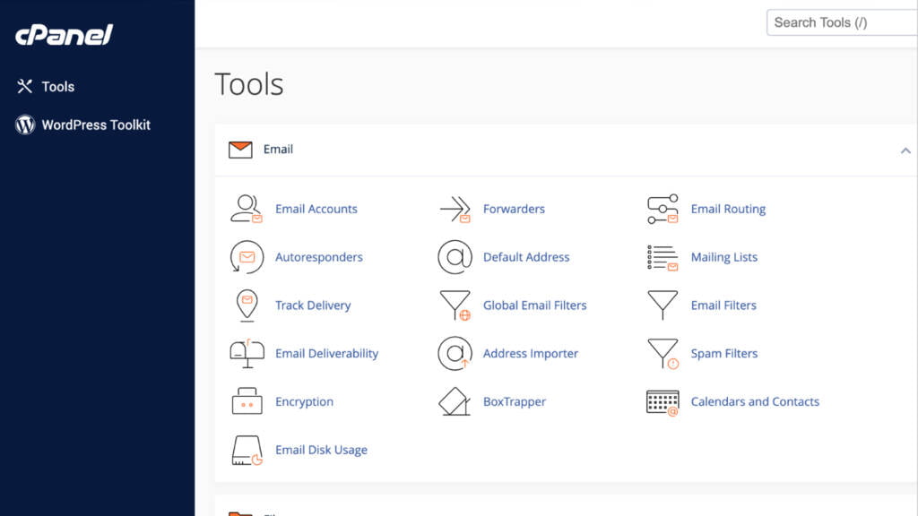 Webbhotell med cpanel